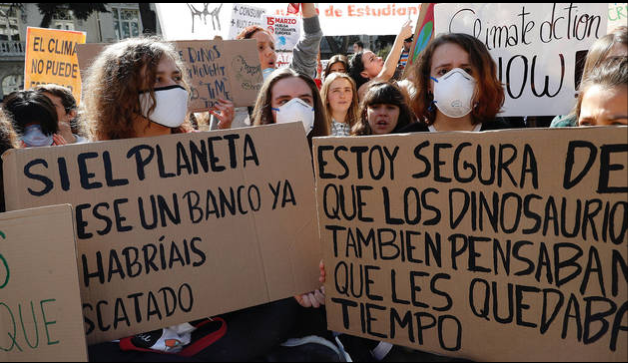 ‘Fridays for Future’ llega a Madrid y otras ciudades españolas para reivindicar la defensa del planeta