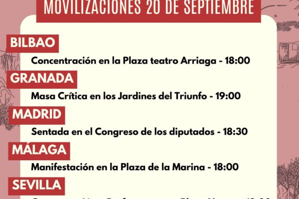 Juventud por el Clima convoca movilizaciones en todo el país bajo el lema #LaTierraNoSeVende